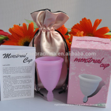 Medical Grade Silicone Lady Menstrual Cups, Reusable silicone cups for women